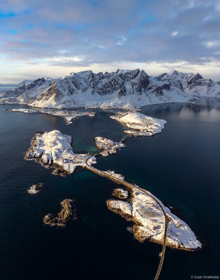 Sakrisøy Aerial
