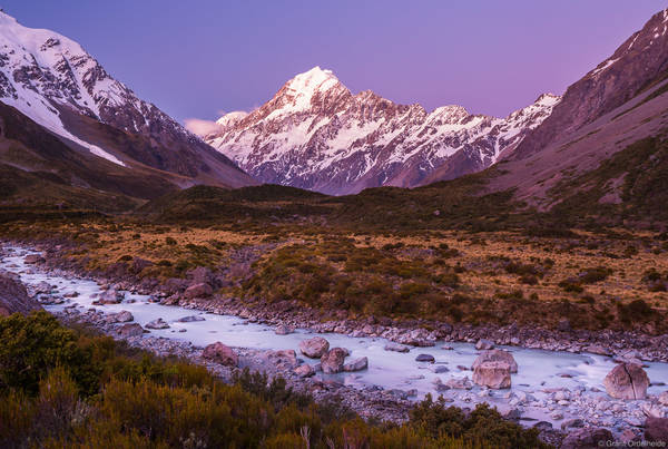 Hooker Valley Dusk