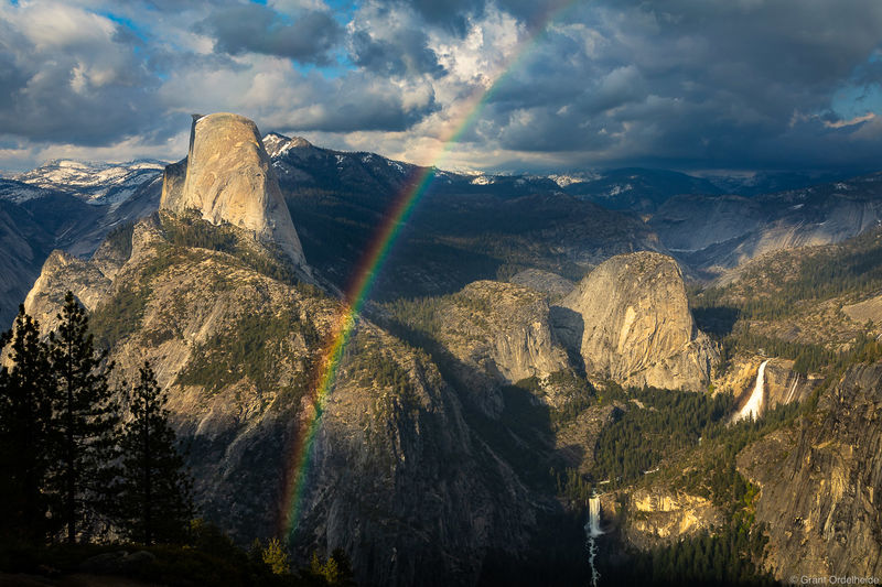 Half Dome Rainbow