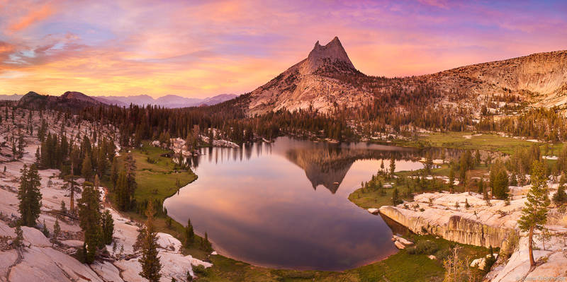 Cathedral Peak Sunset