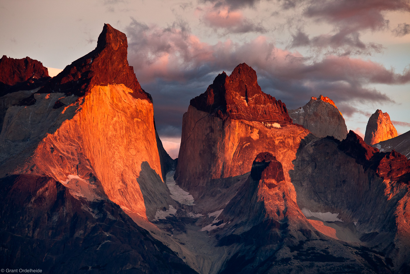 Los Cuernos | Torres del Paine, Chile | Grant Ordelheide Photography